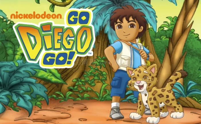 少儿生物启蒙动画《Go Diego Go 出发吧！迪亚哥 (中英双版) 》