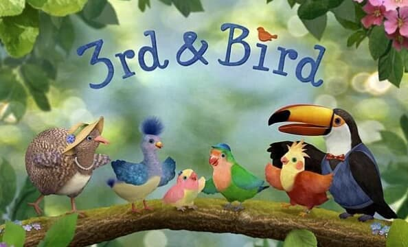 BBC儿童性格培养动画《3rd and Bird 小鸟3号(视频+音频) 》