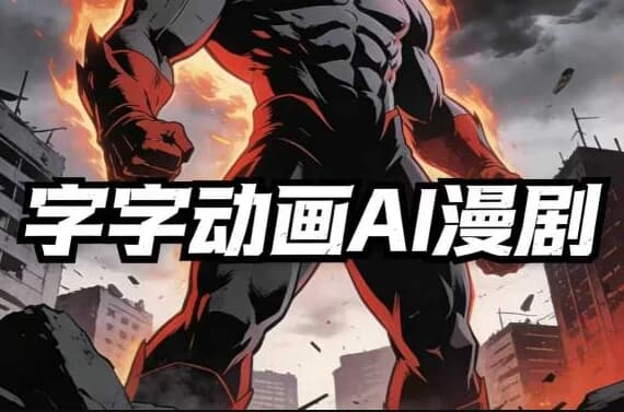 字字动画AI漫剧2026年第1期系统课程